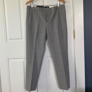 Banana Republic Gray patterned trouser pants